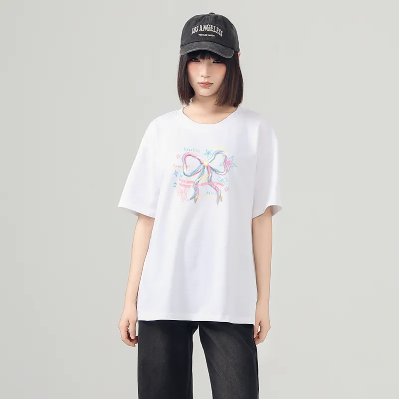 Cotton T Shirts Women's-6