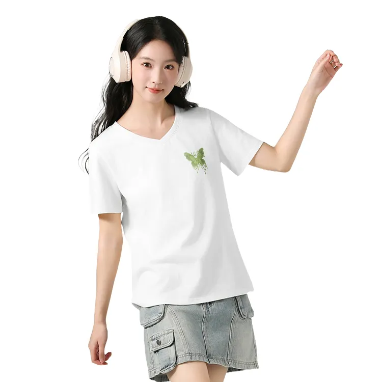 Cotton T Shirts Women's-2
