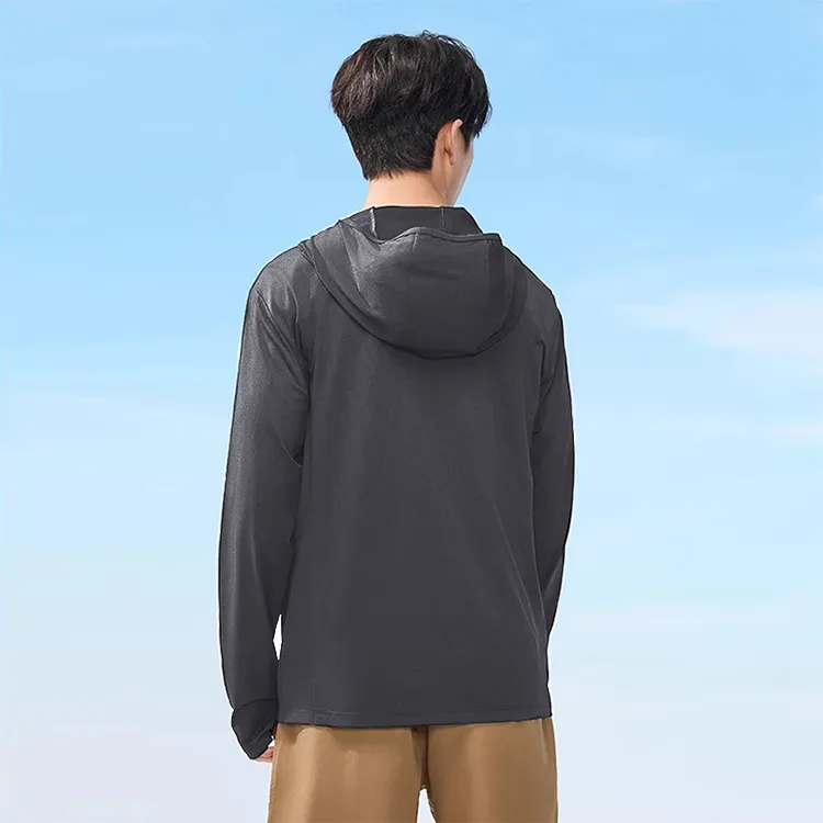 Cotton Quick Dry UV Protection Sun Protection Clothing Unisex-5