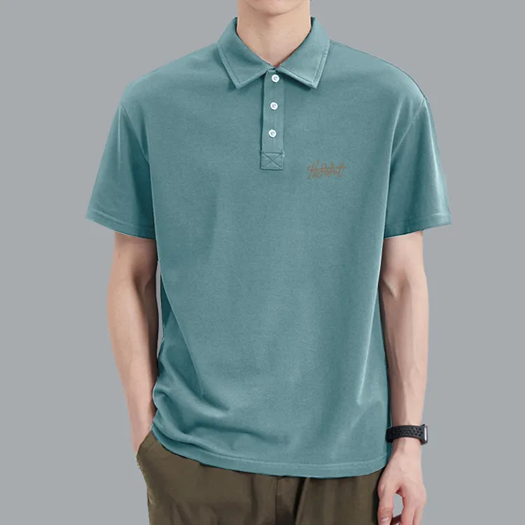 Cotton Polo Shirts Unisex-14
