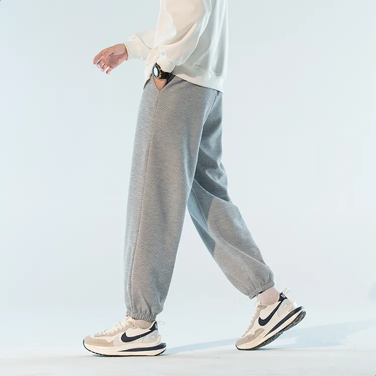 Cotton Casual Pants Unisex-7