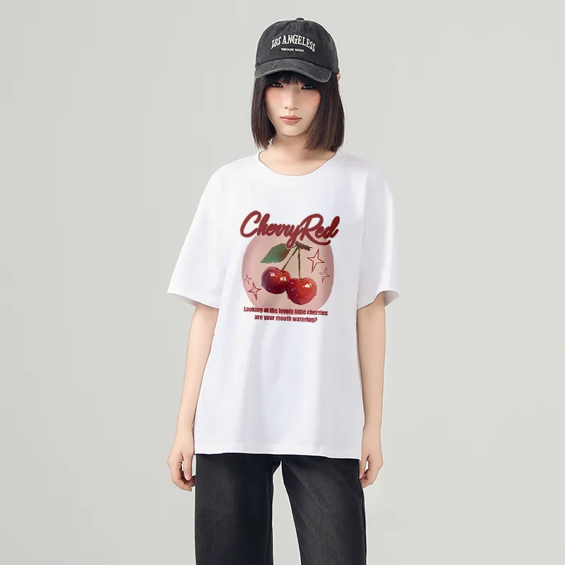 Cotton T Shirts Women's-10