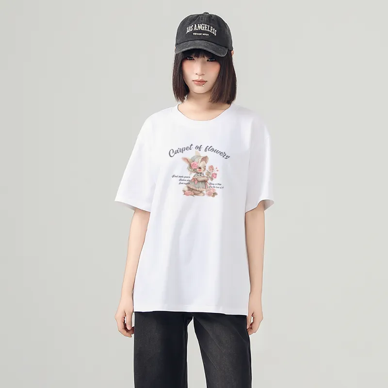 Cotton T Shirts Women's-2