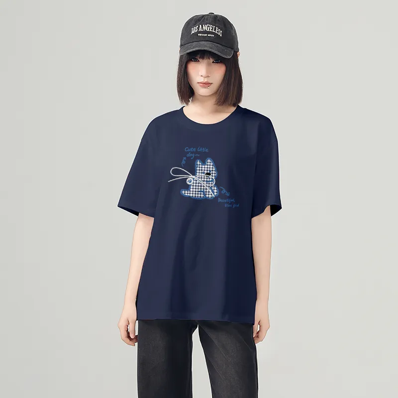 Cotton T Shirts Women's-30