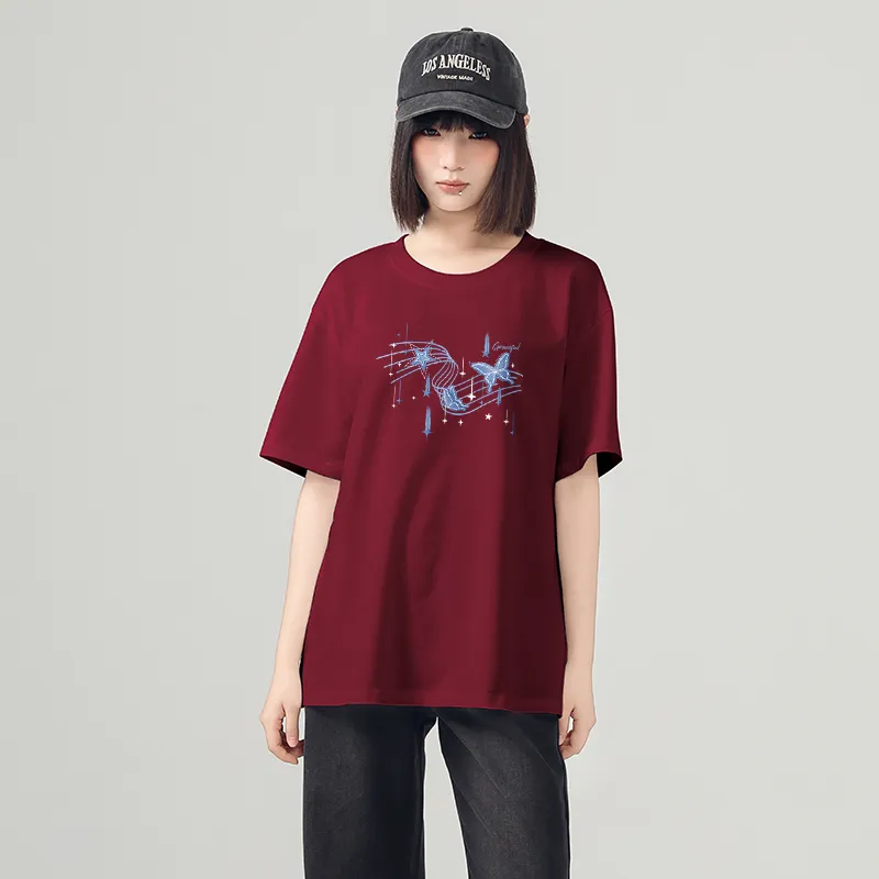 Cotton T Shirts Women's-26