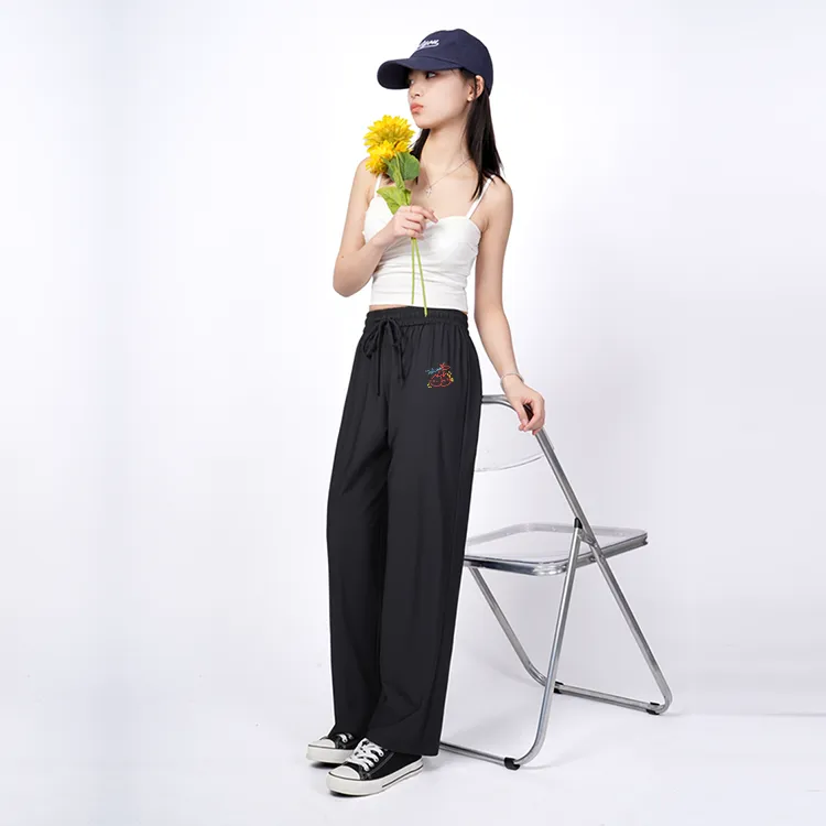 Cotton Casual Pants Women's-11