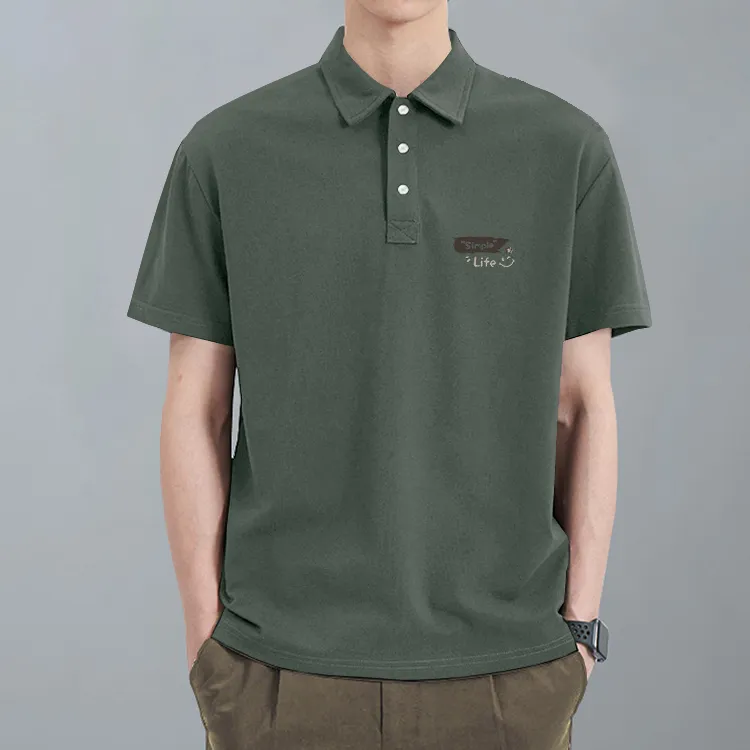 Cotton Polo Shirts Unisex-13