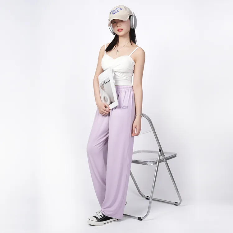 Cotton Casual Pants Women's-8
