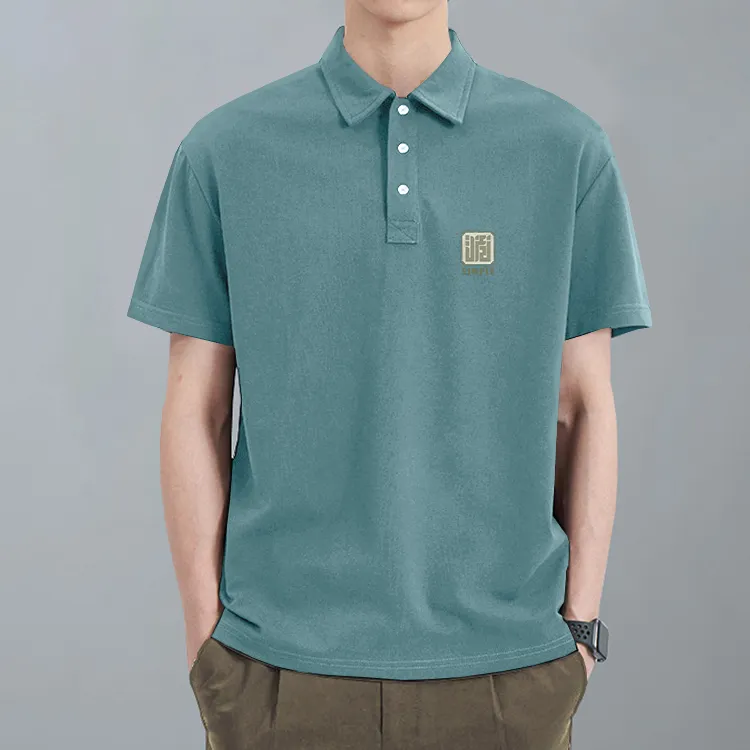 Cotton Polo Shirts Unisex-11