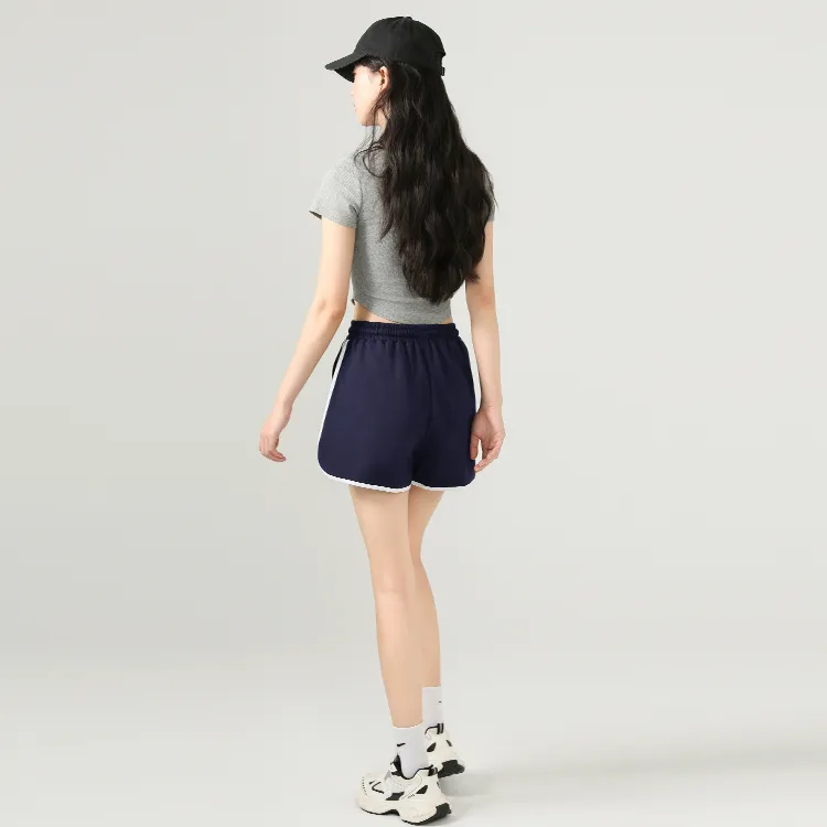 Cotton Casual Shorts Women's-2