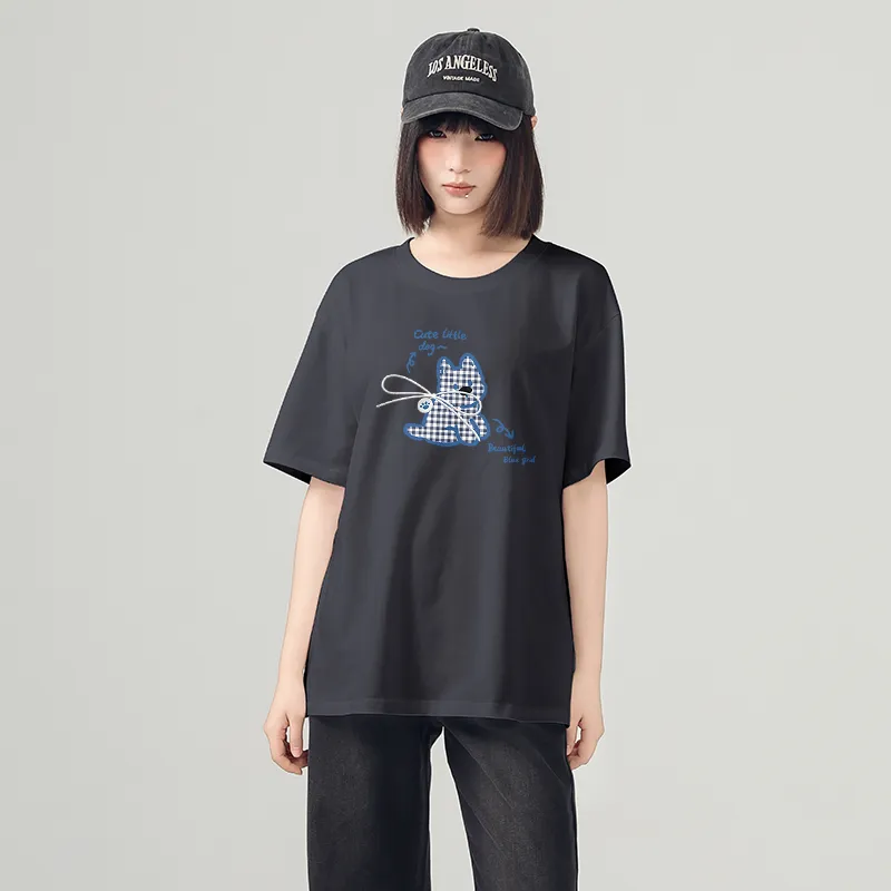 Cotton T Shirts Women's-10