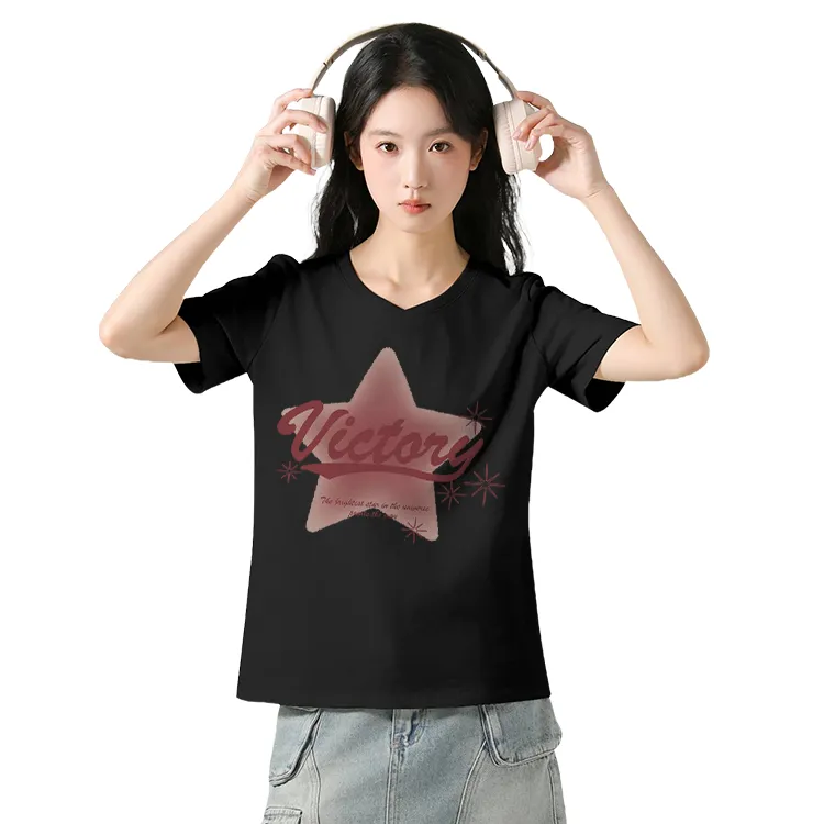 Cotton T Shirts Women's-4