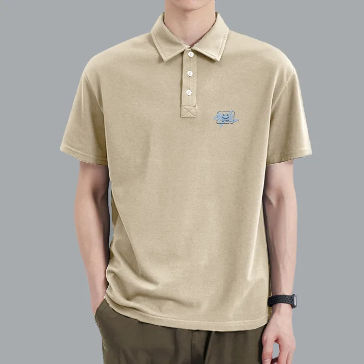 Cotton Polo Shirts Unisex-5
