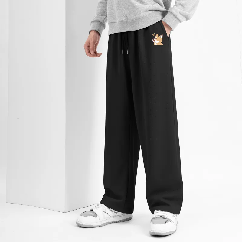 Cotton Casual Pants Unisex-5