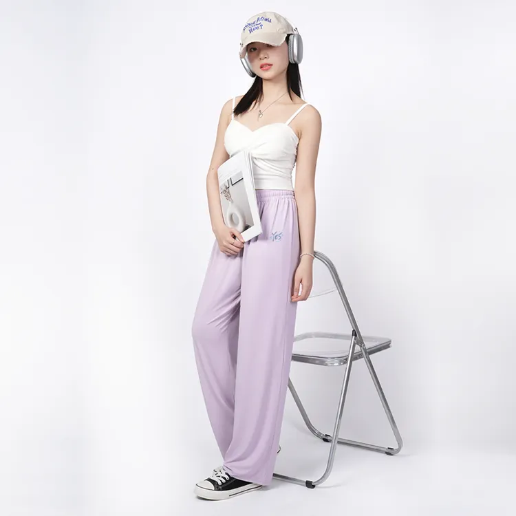 Cotton Casual Pants Women's-8