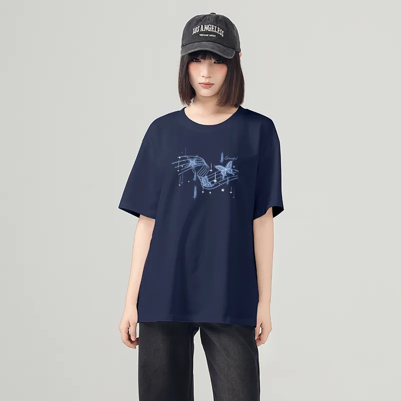 Cotton T Shirts Women's-30