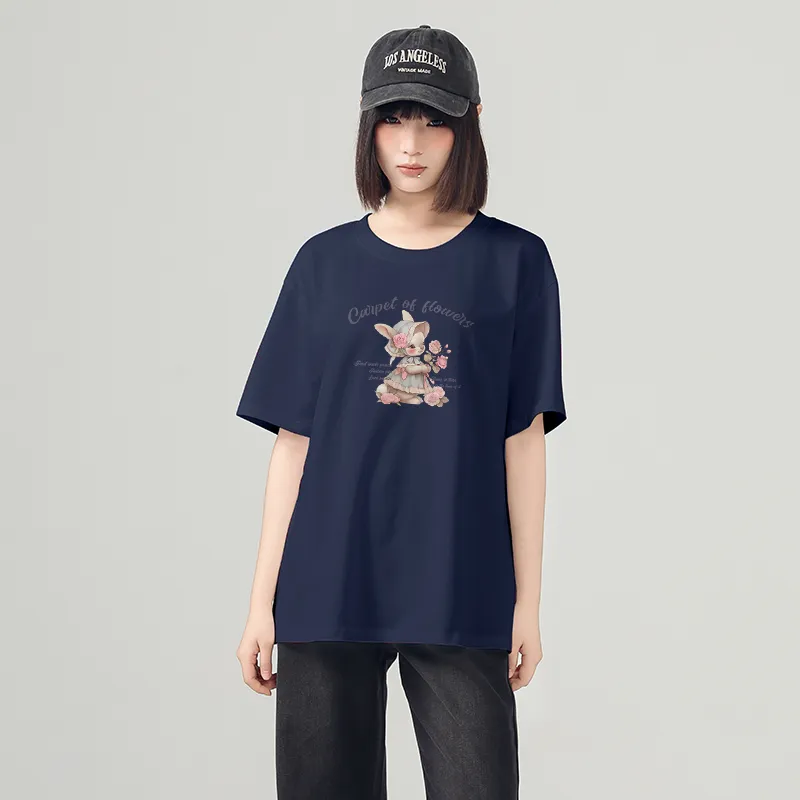Cotton T Shirts Women's-30