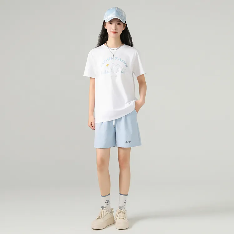 Cotton Casual Shorts Unisex-2