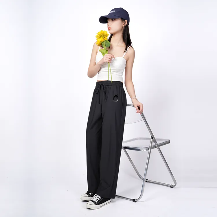 Cotton Casual Pants Women's-11