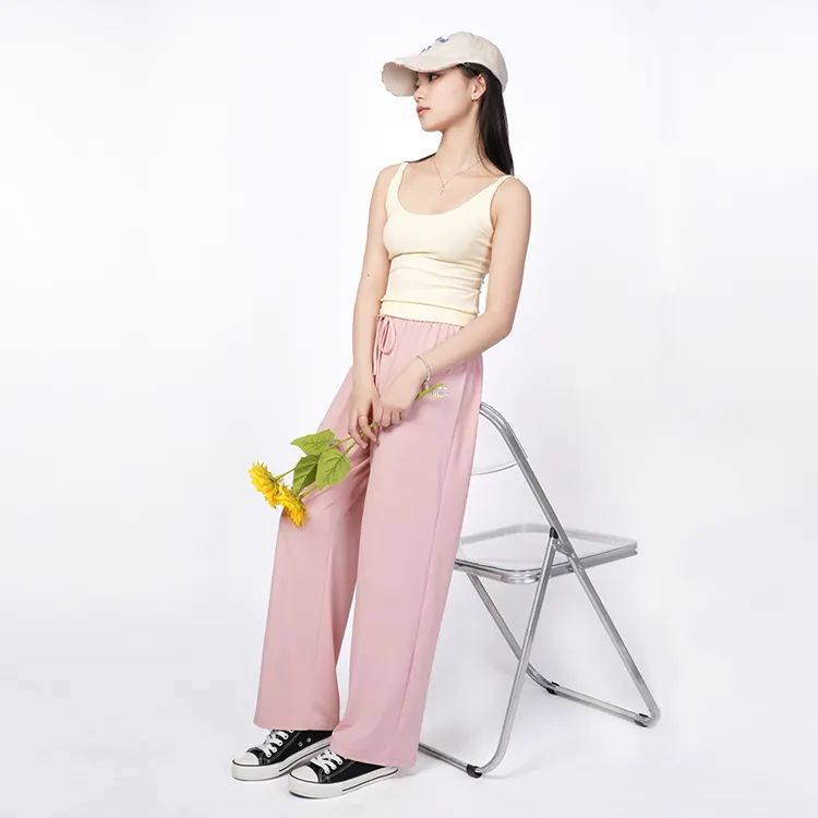 Cotton Casual Pants Women's-5
