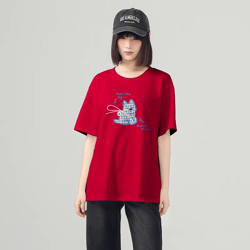 Cotton T Shirts Women's-26