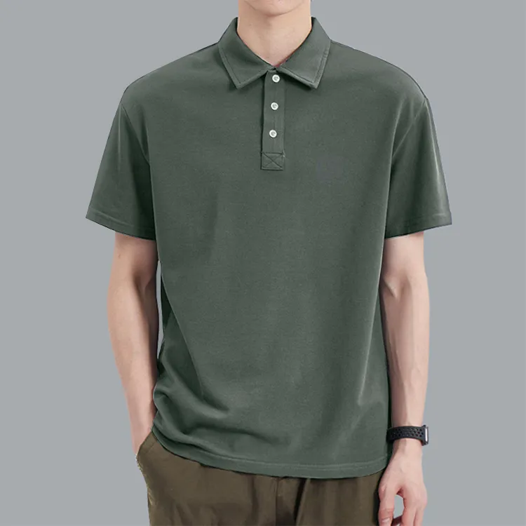 Cotton Polo Shirts Unisex-14