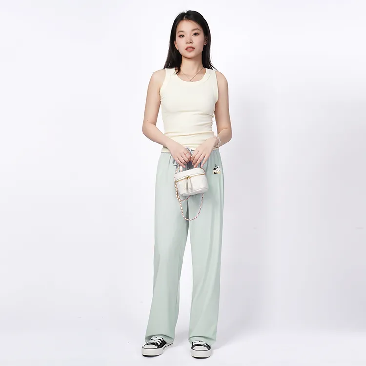 Cotton Casual Pants Women's-2