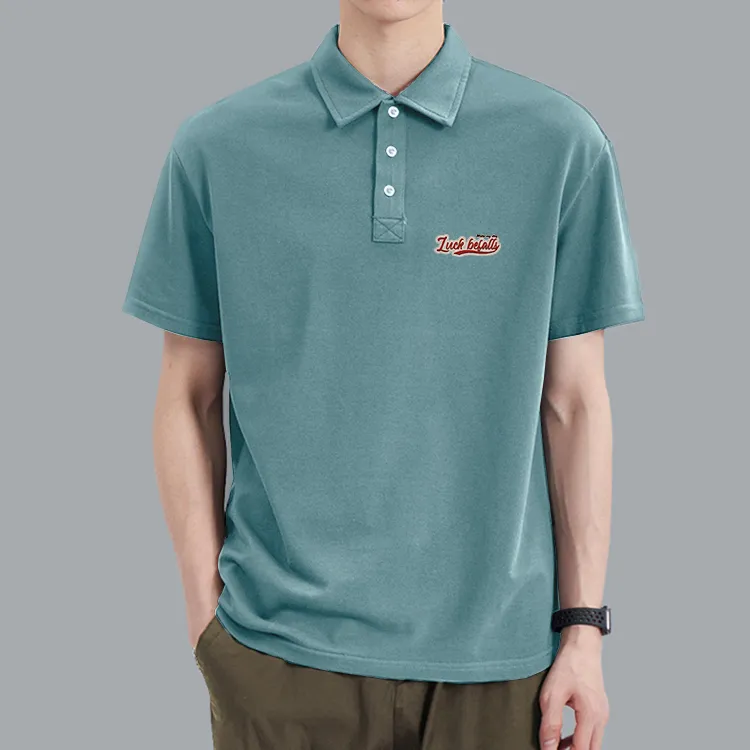 Cotton Polo Shirts Unisex-14