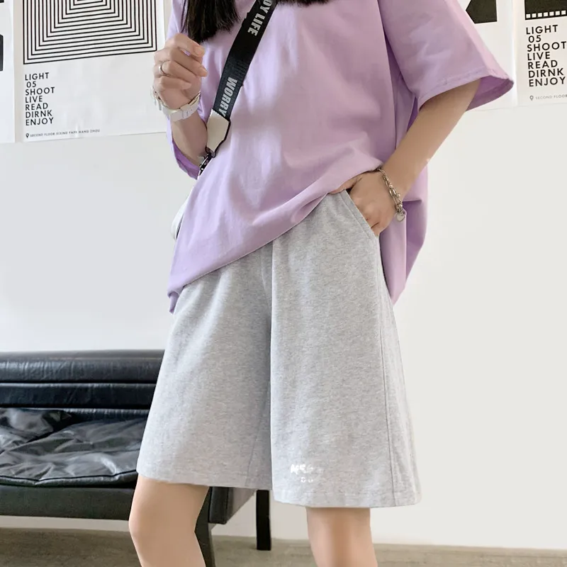 Cotton Casual Shorts Women's-8