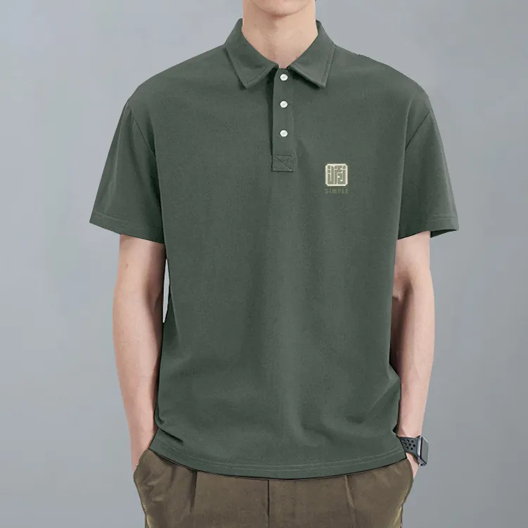 Cotton Polo Shirts Unisex-1
