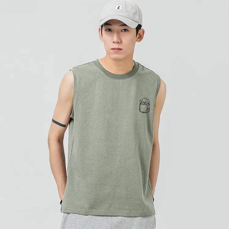 Cotton Tank Tops Unisex-8