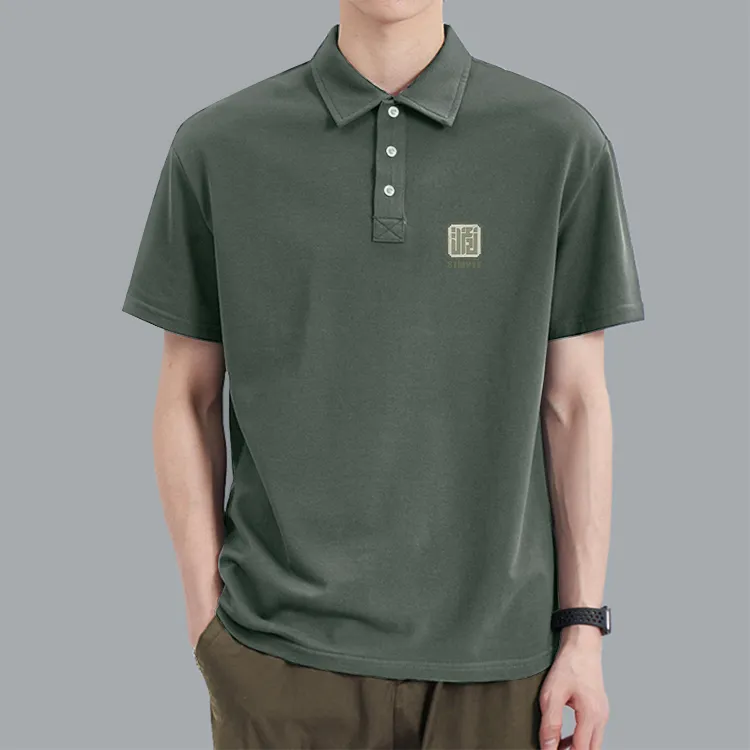 Cotton Polo Shirts Unisex-2