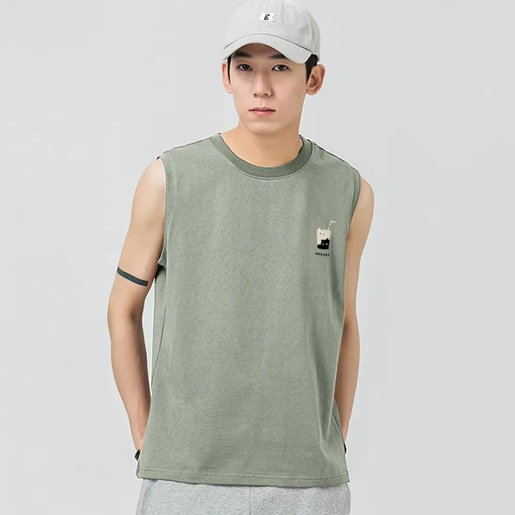 Cotton Tank Tops Unisex-8