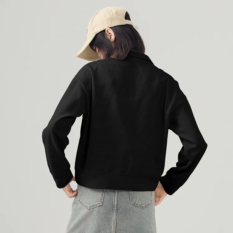 Cotton Sweatshirts Women's-4