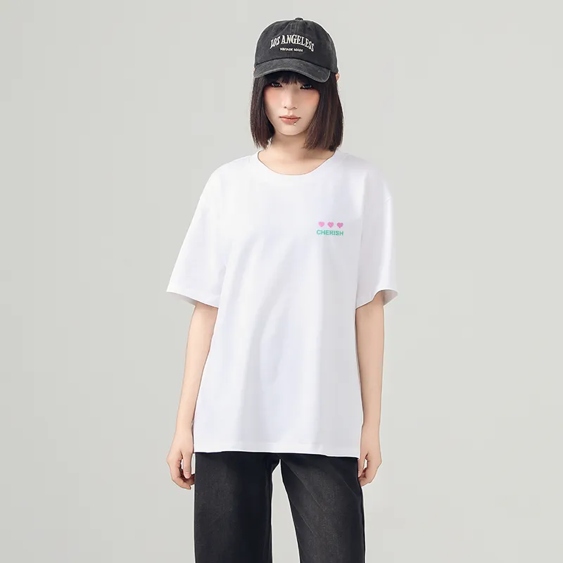 Cotton T Shirts Women's-10