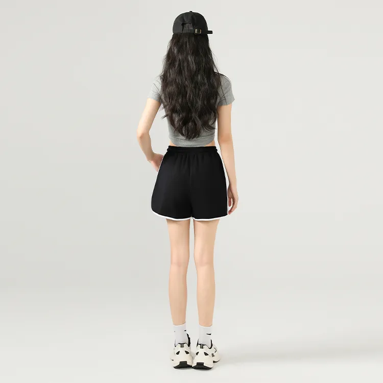 Cotton Casual Shorts Women's-8