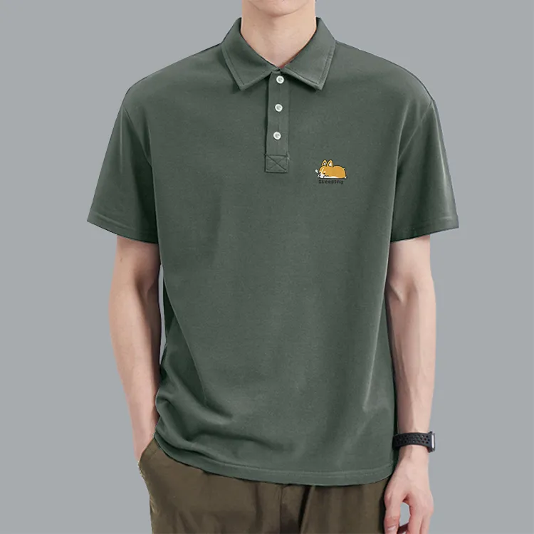 Cotton Polo Shirts Unisex-14