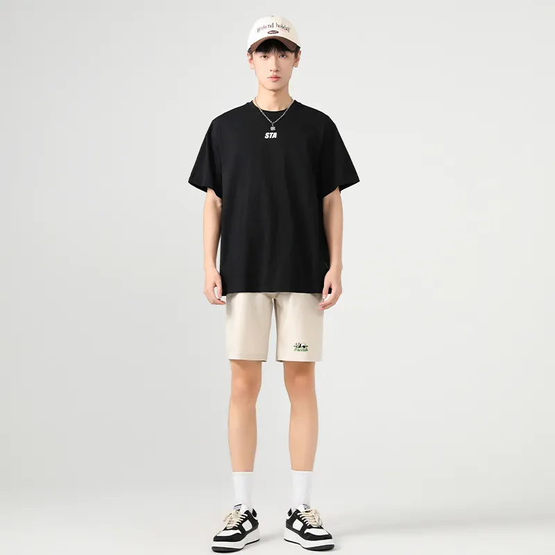 Cotton Casual Shorts Unisex-1