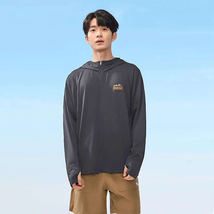 Cotton Quick Dry UV Protection Sun Protection Clothing Unisex-4