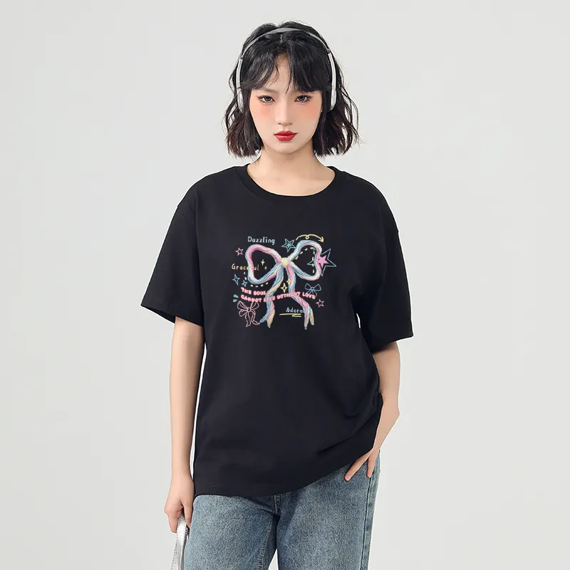 Cotton T Shirts Women's-2