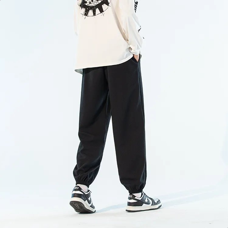 Cotton Casual Pants Unisex-11