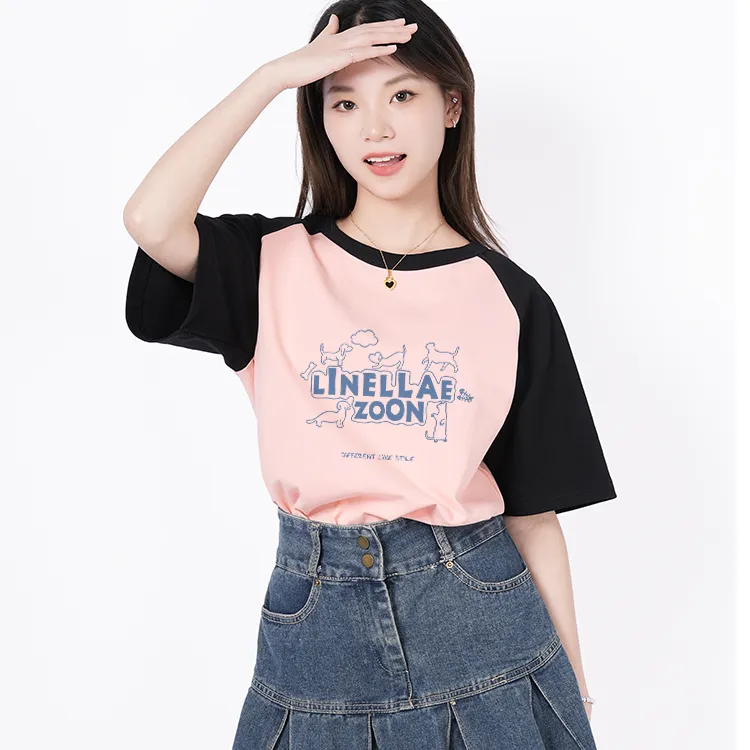 Cotton T Shirts Women's-4