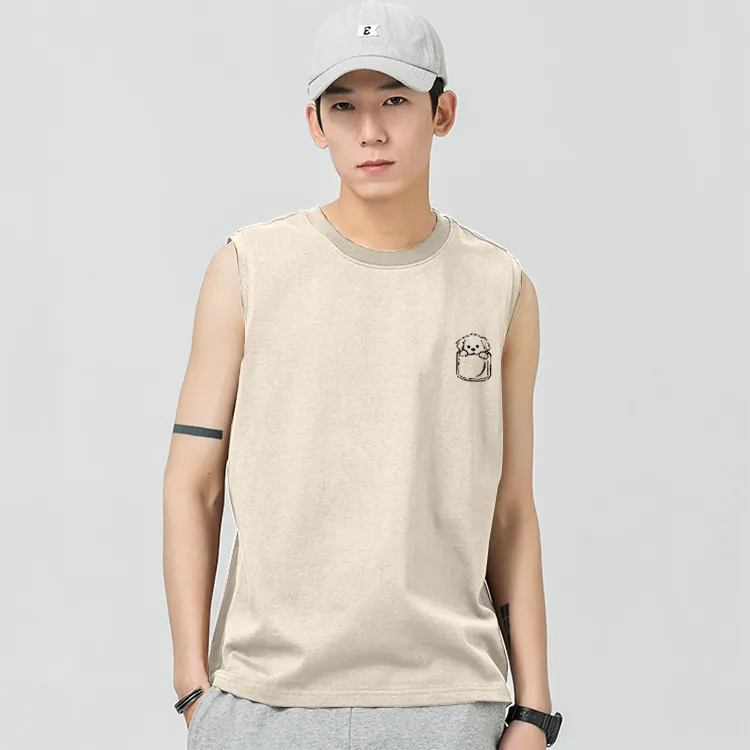 Cotton Tank Tops Unisex-1