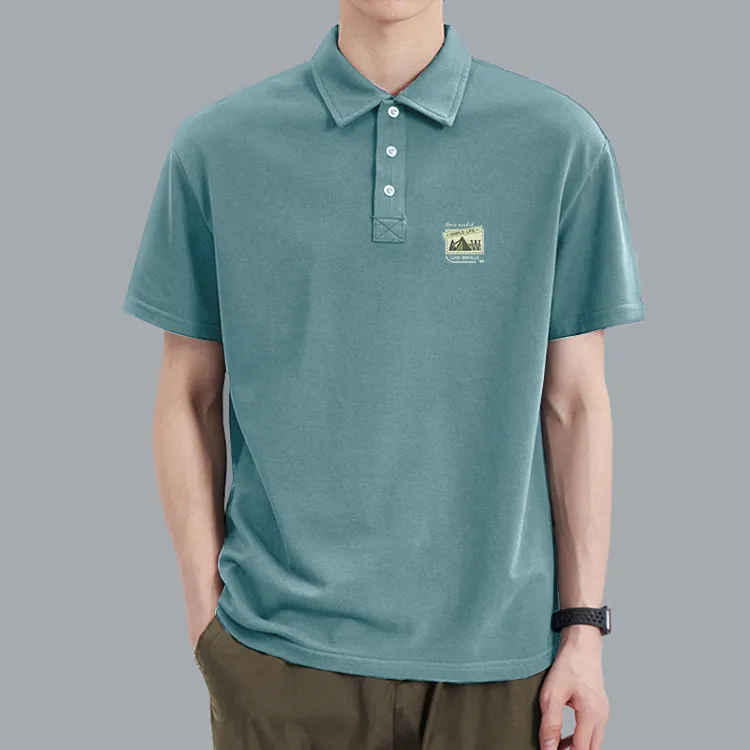 Cotton Polo Shirts Unisex-14