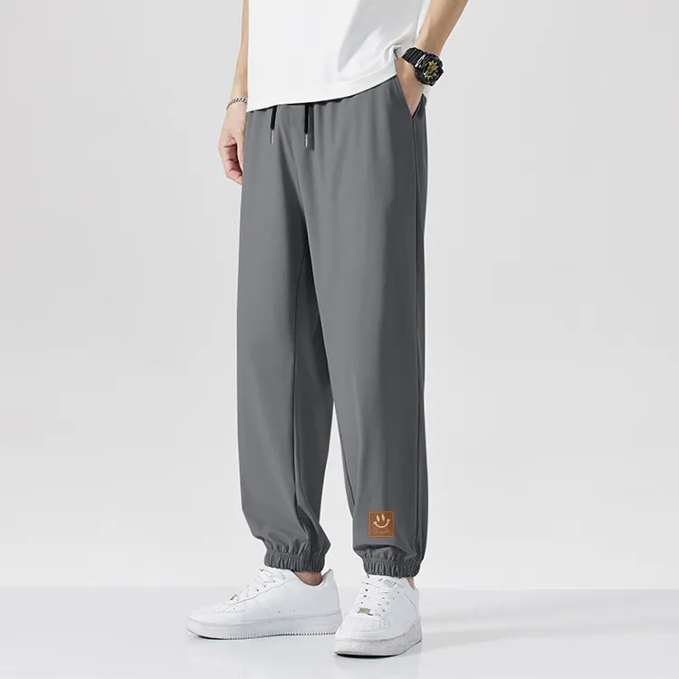 Cotton Casual Pants Unisex-3