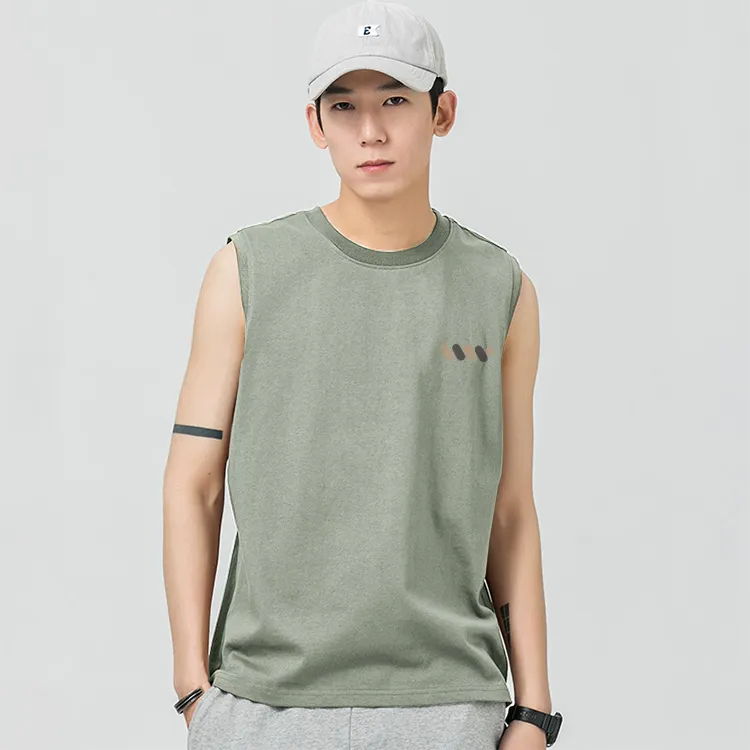Cotton Tank Tops Unisex-7