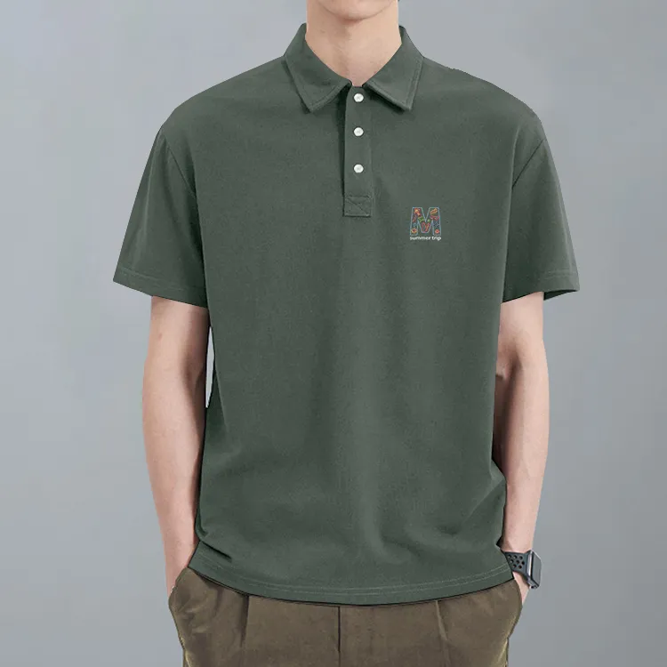 Cotton Polo Shirts Unisex-13