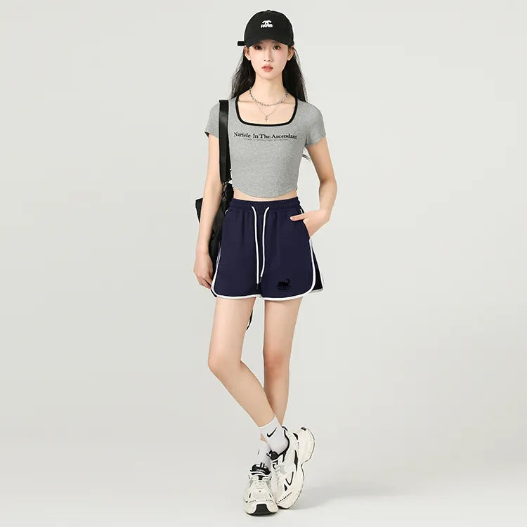 Cotton Casual Shorts Women's-1