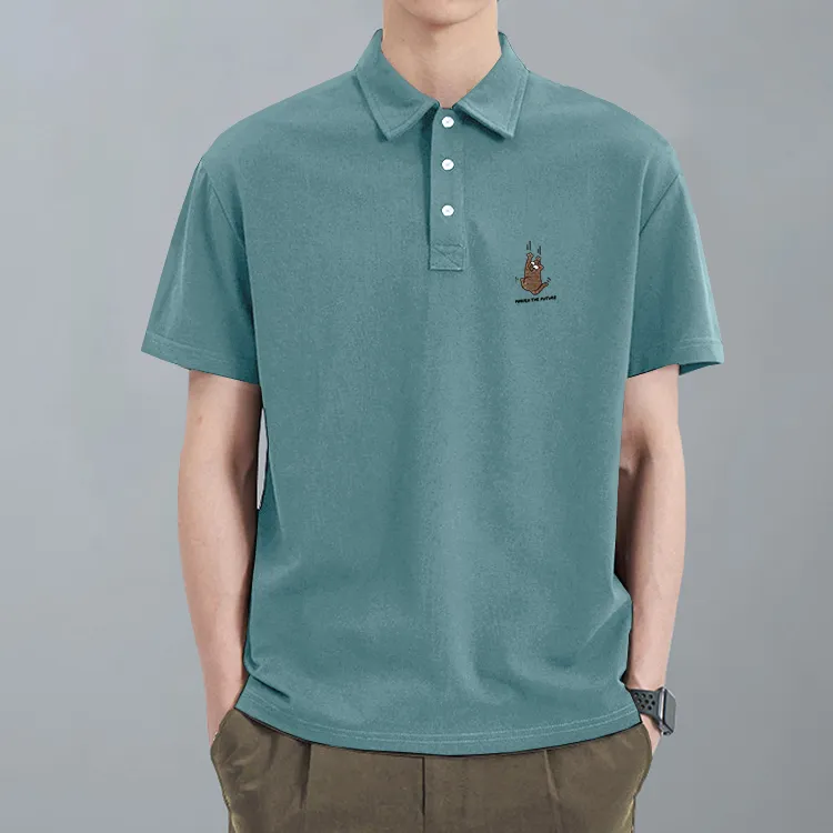 Cotton Polo Shirts Unisex-11