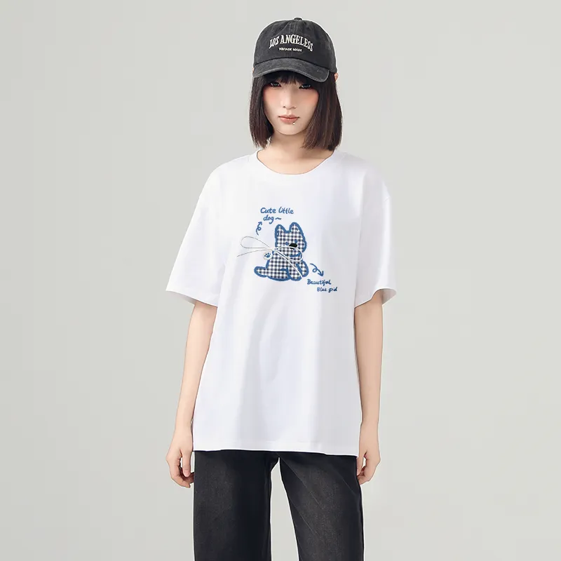 Cotton T Shirts Women's-14